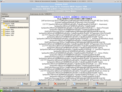 My error