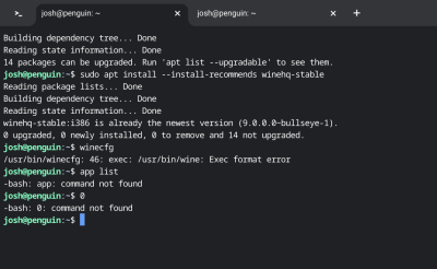Exec format error