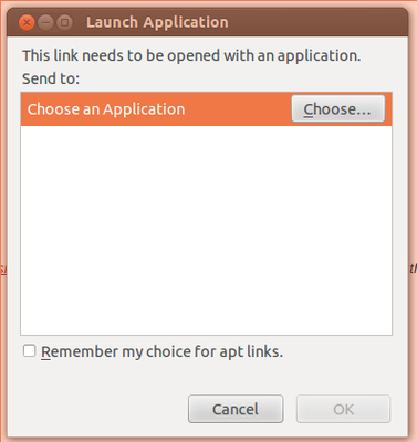 Second, this is what happens when I click on the &quot;apt://Wine_1.6&quot; link ...