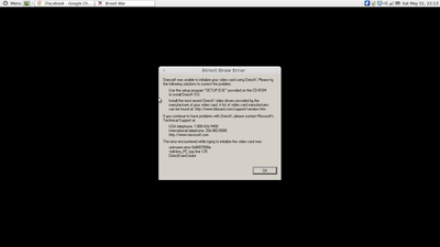 Starcraft Error