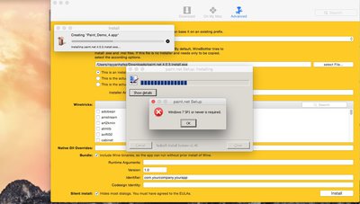 error Paint.net 4