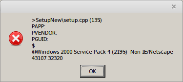 HEW installation error2