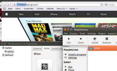 play on linux